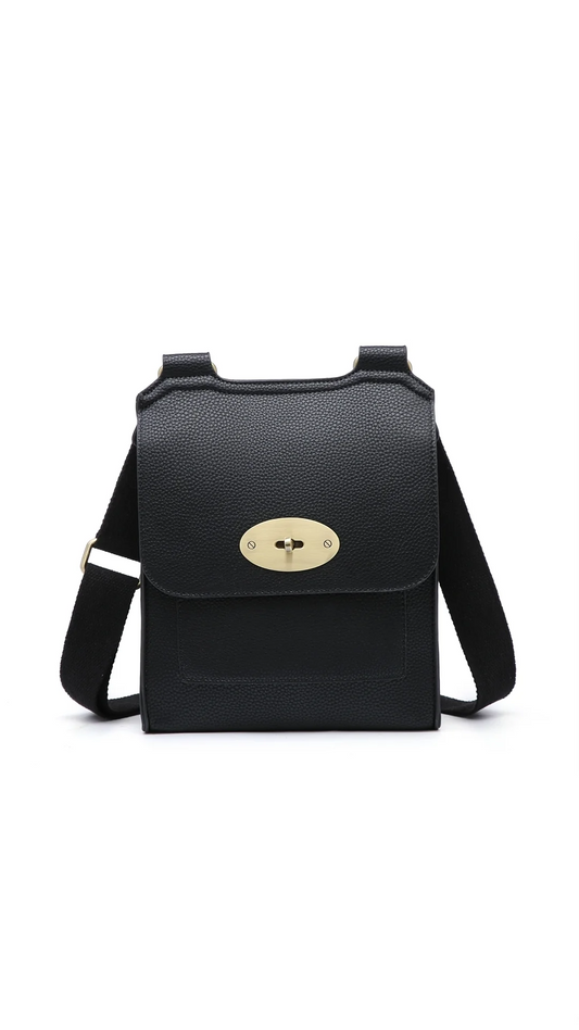 METRO AVENUE CROSSBODY BAG - BLACK