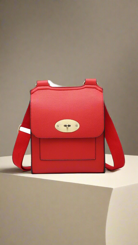 METRO AVENUE CROSSBODY BAG - RED