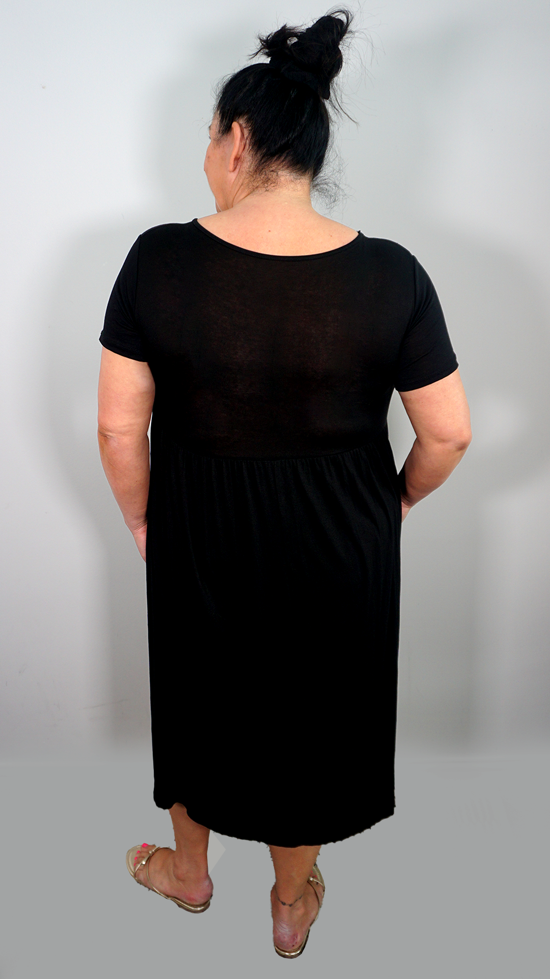 T-shirt Dress - Black