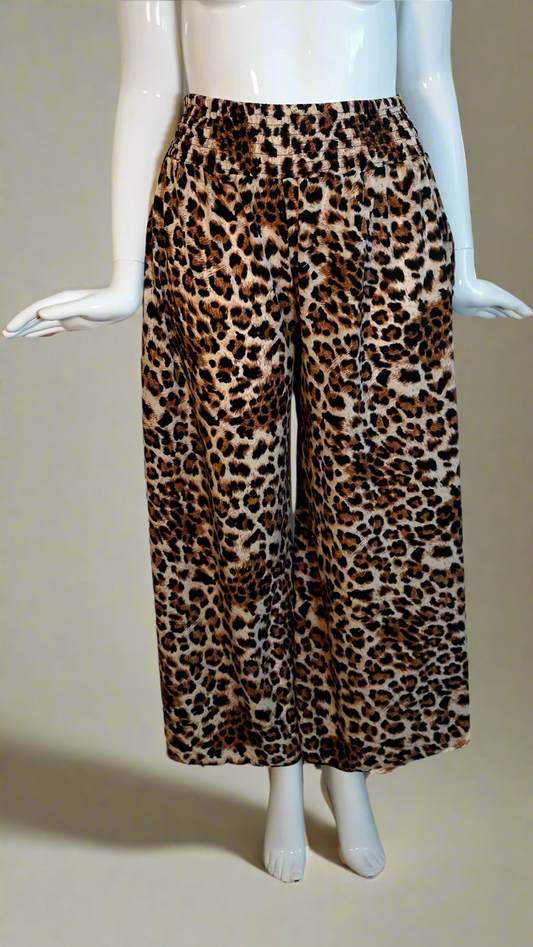 WIDE LEG POCKET PANTS - UNTAMED - MIXED
